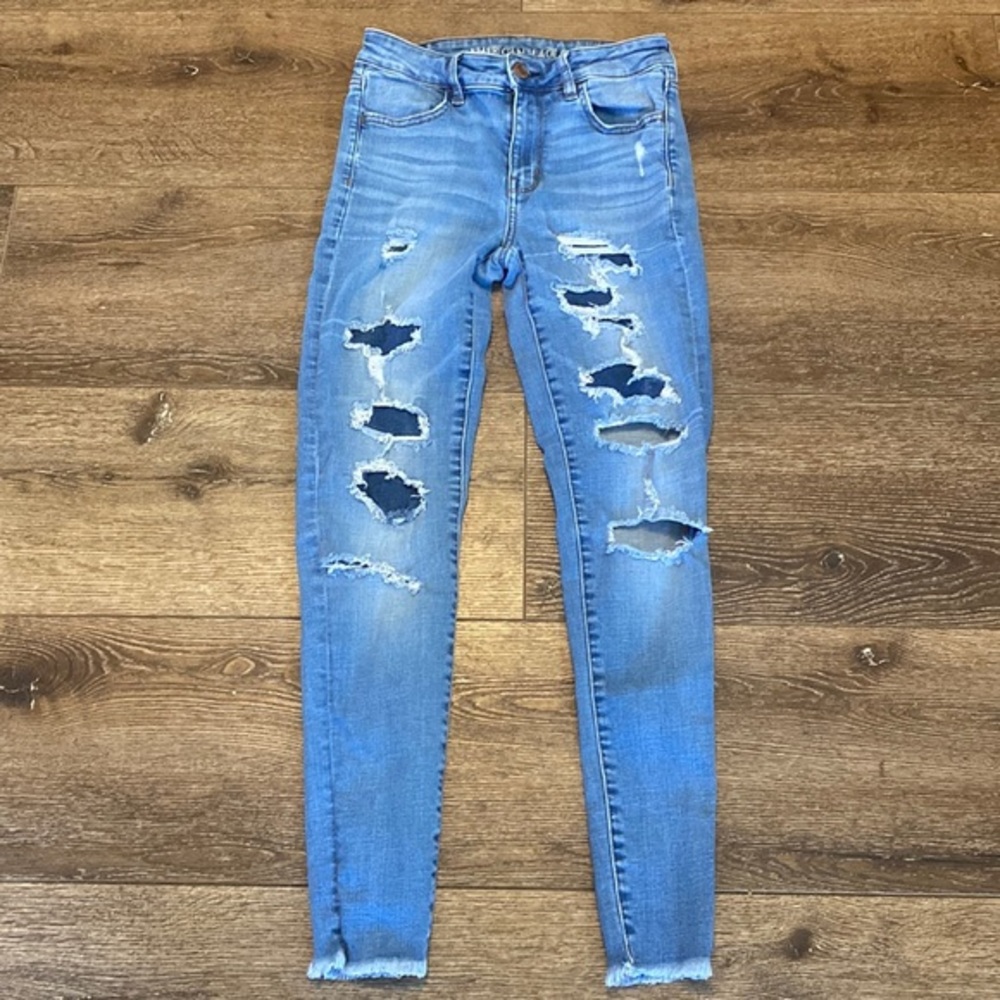 American Eagle hi rise jeggings 4R